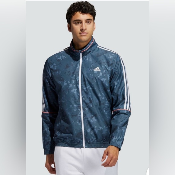 Adidas “Primeblue” Windbreaker Legacy Blue Jacket - Picture 2 of 11